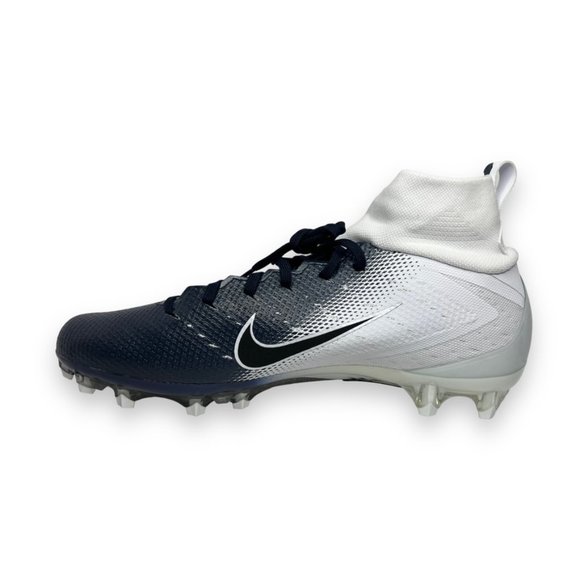 Nike Vapor Untouchable Pro TD 3 White Navy Football Cleats AO3021-102 Sz 13.5 - Picture 5 of 8